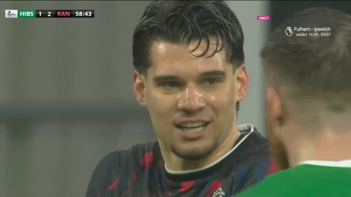 Ianis Hagi a comis un penalty în Hibernian - Rangers