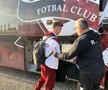 Voie bună înainte de Dubai » Rapidiștii s-au reunit la „Constructorul”: Șumudică îl ia în cantonament și pe fiul lui Claudiu Niculescu