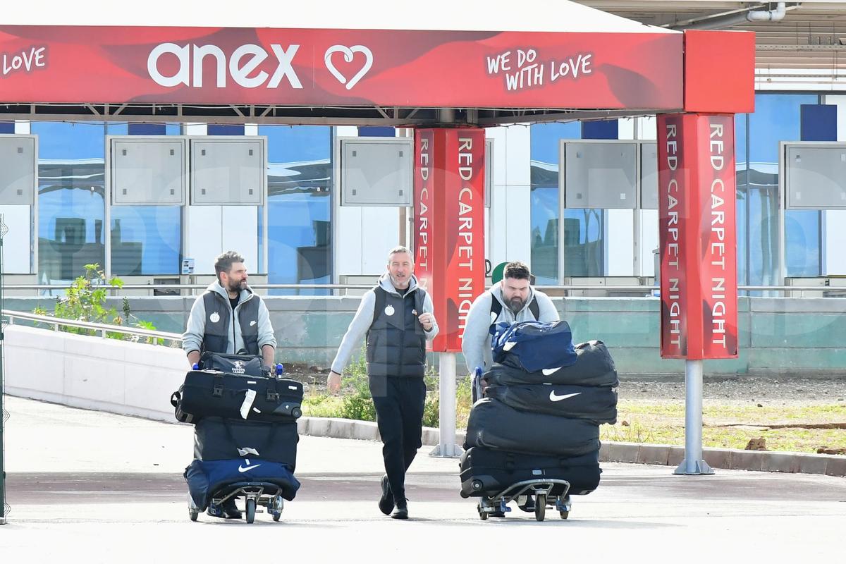 Sosire FCSB in Antalya