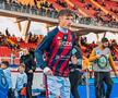 Dan Șucu, prezent pe stadionul Via del Mare, înainte de Lecce - Genoa. Foto: Instagram