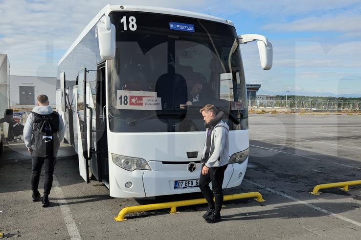FCSB a ajuns în Antalya pentru cantonamentul din această iarnă. FOTO: Eduard Apostol (GSP)