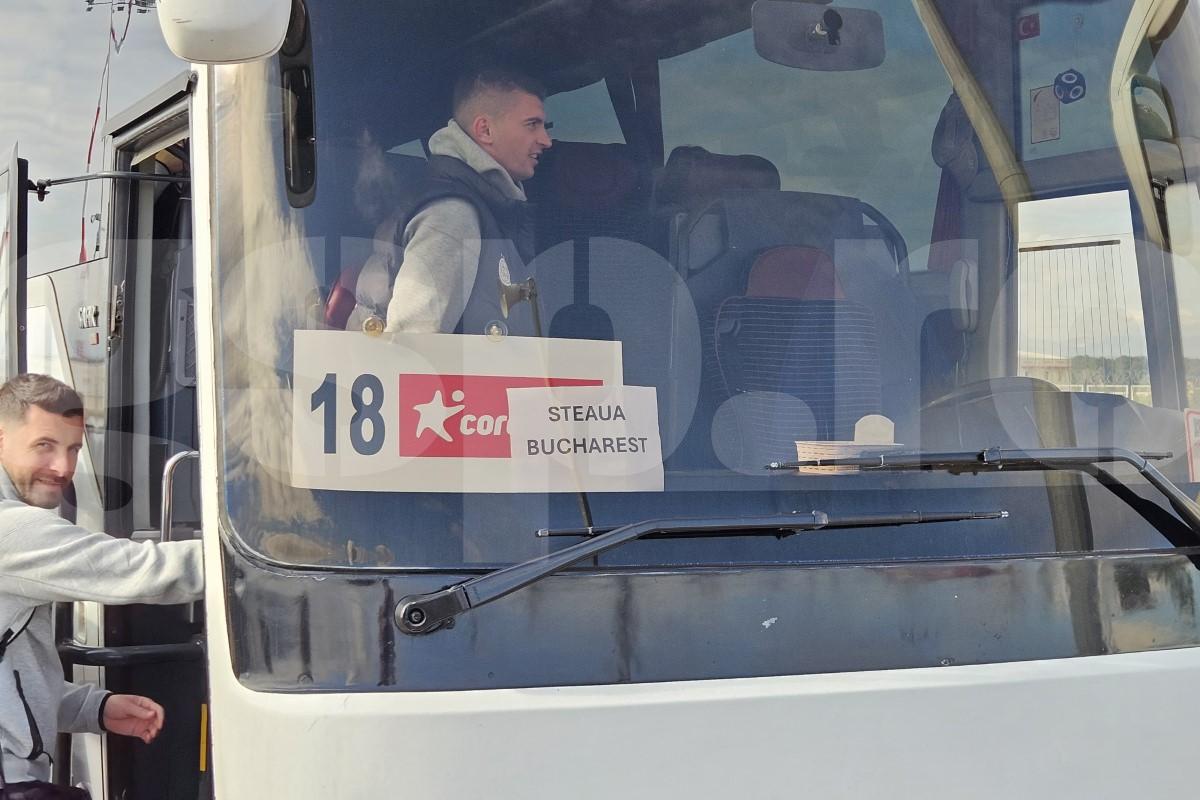 Sosire FCSB in Antalya