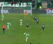 Ianis Hagi a comis un penalty în Hibernian - Rangers, foto: captură Digi Sport
