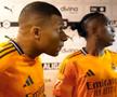 Kylian Mbappe și Vinicius, pe tunel înainte de repriza secundă din Valencia - Real Madrid // foto: Movistar via MARCA