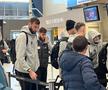 Lukas Zima, la plecarea FCSB în Antalya. Foto: Carmen Dumitru (GSP)