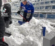 Probleme cu zăpada pe vechiul stadion al lui Buffalo Bills