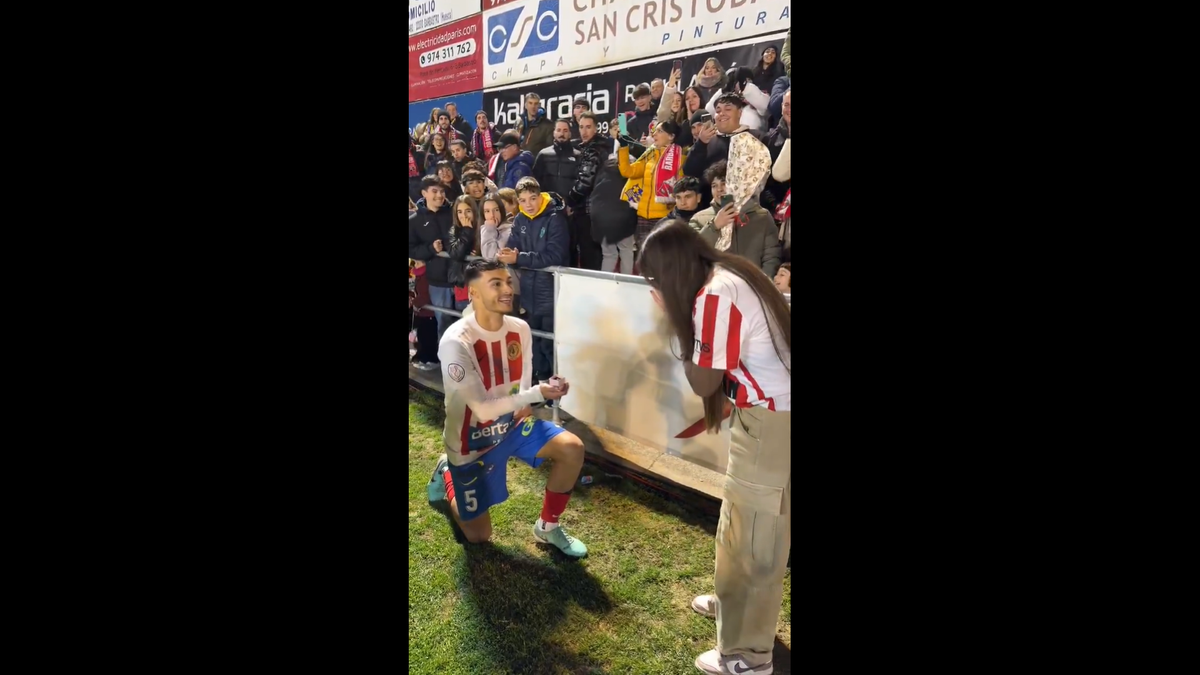 Cerere în căsătorie după meciul Barcelonei