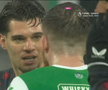 Ianis Hagi a comis un penalty în Hibernian - Rangers, foto: captură Digi Sport