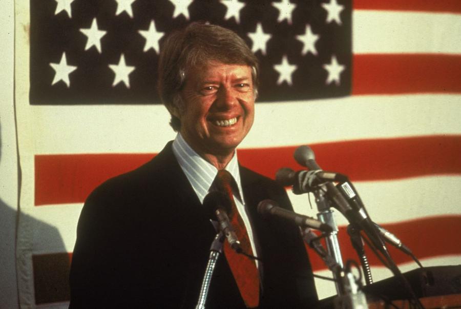 Președintele american Jimmy Carter, imagine din anii '70 Foto: Guliver / Getty Images „Mi-a furat viața!” » America îl plânge pe Jimmy Carter, dar o decizie a fostului președinte a prăbușit speranțe, cariere, poate chiar sporturi întregi: „Nu-mi venea să cred ce ne cere”