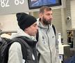 Juri Cisotti și Lukas Zima, la plecarea FCSB în Antalya. Foto: Carmen Dumitru (GSP)