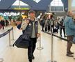 Andrei Dăncuș, pregătindu-se să se îmbarce în avionul cu destinația Antalya // foto: GSP.ro
