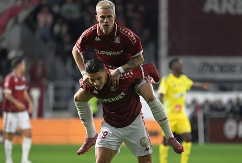 Alex Dobre și Claudiu Petrila, de la Rapid // foto: Imago Images