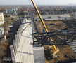 Prinde contur » Imagini la zi cu primul stadion din România care se va inaugura în 2026