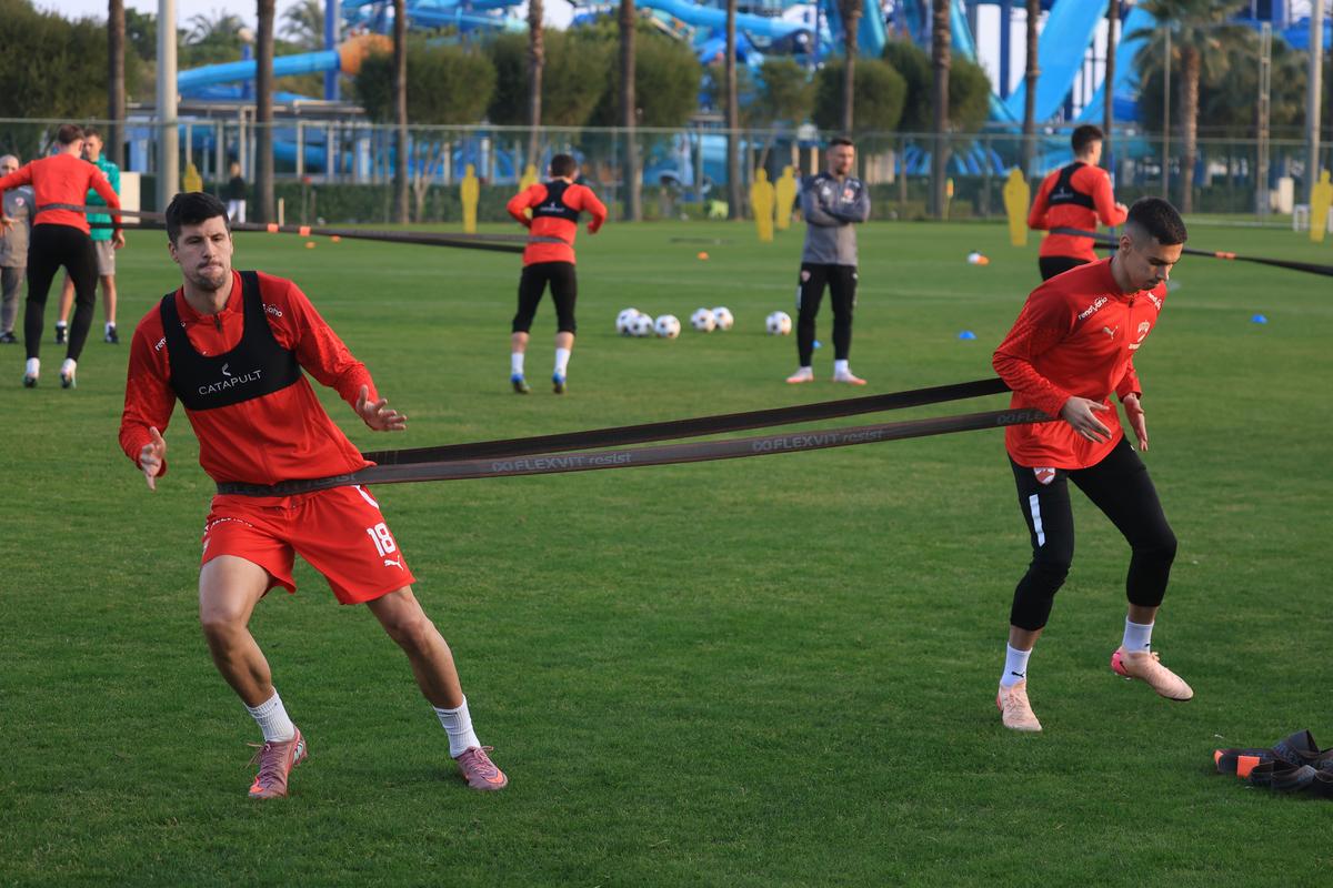 Antrenament Dinamo în Antalya, 5 ianuarie 2026