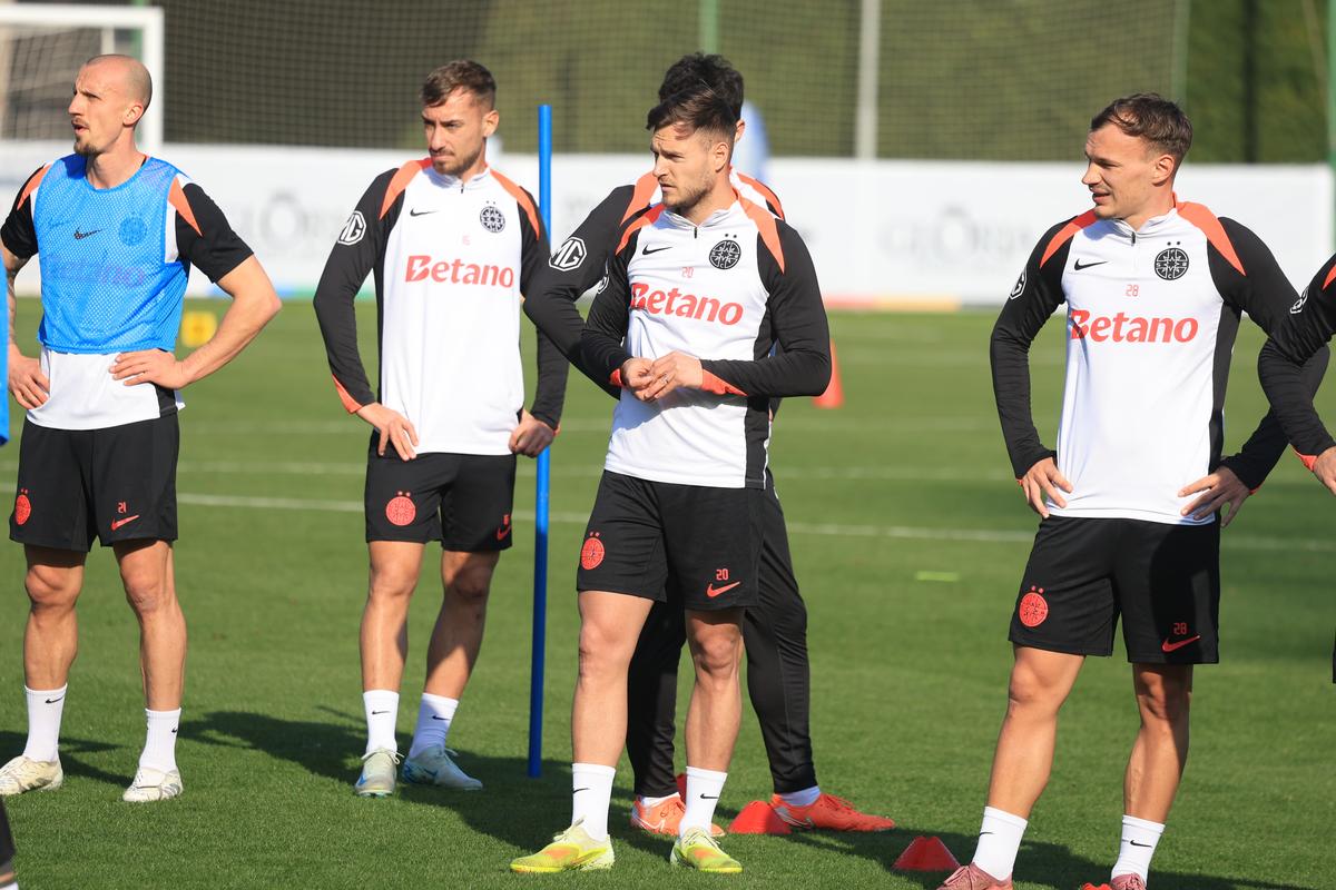 Chinuiți în Antalya » Fotbaliștii de la FCSB, „storși” de Neubert la antrenament! Imagini tari din Turcia