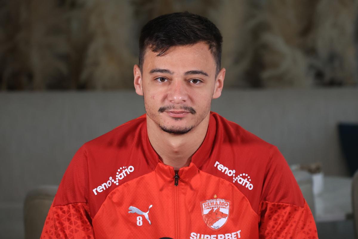 Valentin Țicu, primele declarații în tricoul lui Dinamo: „M-am gândit că nu mai pot juca, dar acum vreau să mă bucur din nou de fotbal” + Ce le-a promis fanilor