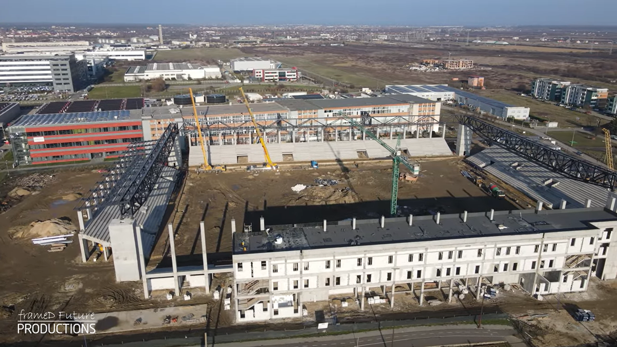 Stadionul „Eroii Timișoarei”, decembrie 2025 // foto: capturi YouTube
