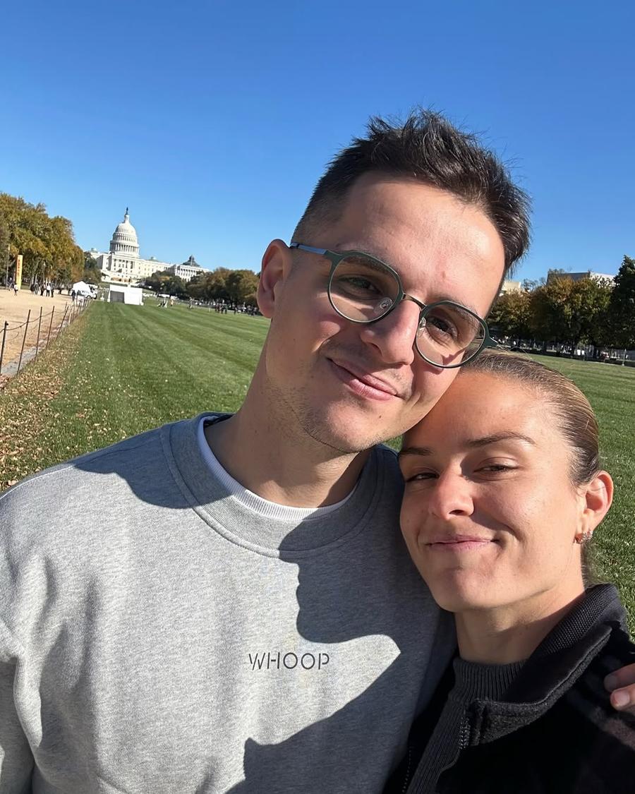 Maria Sakkari, alături de Konstantinos Mitsotakis/Foto: Instagram Maria Sakkari s-a logodit cu fiul prim-ministrului Greciei: „Sunt o fată norocoasă”