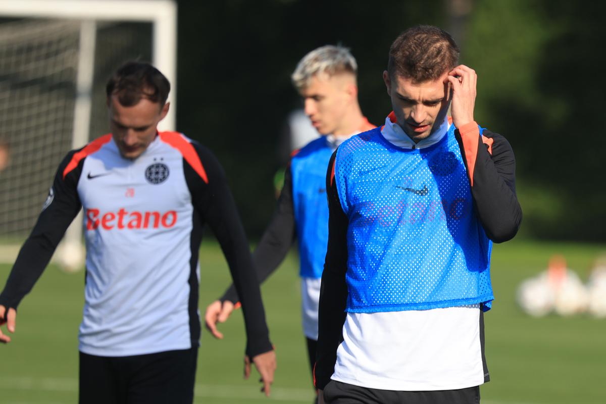 Chinuiți în Antalya » Fotbaliștii de la FCSB, „storși” de Neubert la antrenament! Imagini tari din Turcia