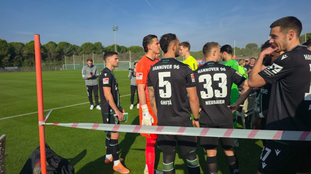 Virgil Ghiță, în Hannover - Monchengladbach, partidă de pregătire din Antalya
