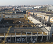 Prinde contur » Imagini la zi cu primul stadion din România care se va inaugura în 2026