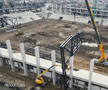 Prinde contur » Imagini la zi cu primul stadion din România care se va inaugura în 2026