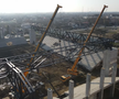 Prinde contur » Imagini la zi cu primul stadion din România care se va inaugura în 2026