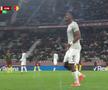 Ngezana a resimțit dureri la glezna dreaptă