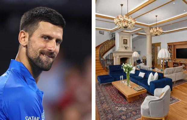 O noapte în vila privată a lui Novak Djokovic costă cât un sfert dintr-o garsonieră în București