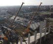 Prinde contur » Imagini la zi cu primul stadion din România care se va inaugura în 2026