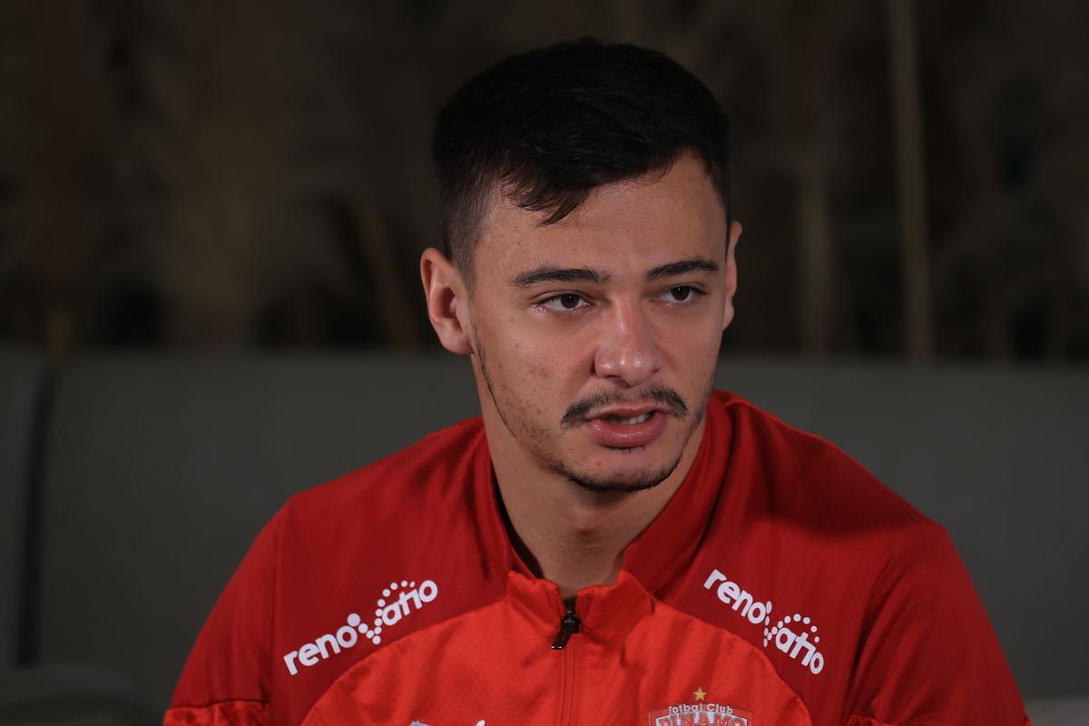 Valentin Țicu, primele declarații în tricoul lui Dinamo: „M-am gândit că nu mai pot juca, dar acum vreau să mă bucur din nou de fotbal” + Ce le-a promis fanilor