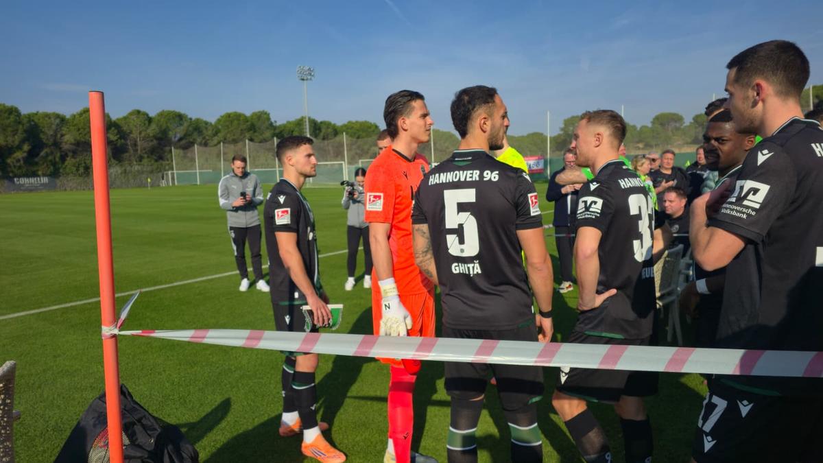 Virgil Ghiță, în Hannover - Monchengladbach, partidă de pregătire din Antalya