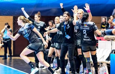 Vipers Kristiansand - CSM București // Adrian Vasile explică schimbarea radicală de atitudine a „tigroaicelor”: „Vreau să cred că asta e fața echipei mele”