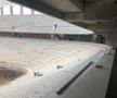 VIDEO + FOTO Cum ar fi arătat scaunele de pe noul Ghencea, dacă David Beckham s-ar fi ocupat de stadion :) » Imagini de azi