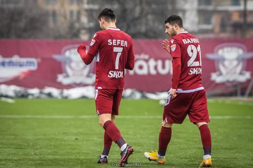 Astăzi, Rapid și Dunărea Călărași, locul 3, respectiv locul 4 din Liga 2, au disputat o partidă amicală. Meciul s-a încheiat la egalitate, scor 2-2.