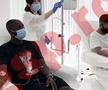 Kehinde Fatai și Takayuki Seto, în timpul terapiei interzise