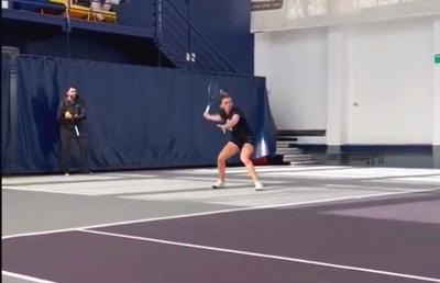 Ar fi surpriza anului! Cine a supravegheat-o pe Simona Halep la ultimul antrenament