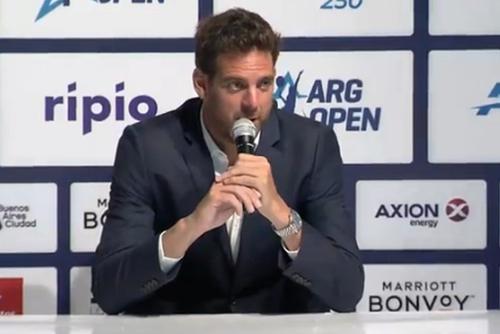 Juan Martin del Potro // foto: captură Twitter @ SC_ESPN