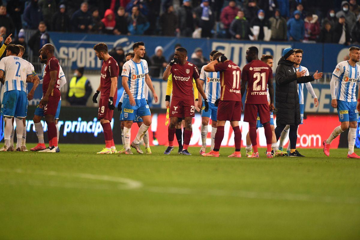 CSU Craiova - CFR Cluj, nervi la final / FOTO: Raed Krishan (GSP)