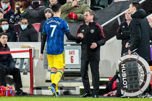 Cristiano Ronaldo,schimbat de Ralf Rangnick // Foto: Imago
