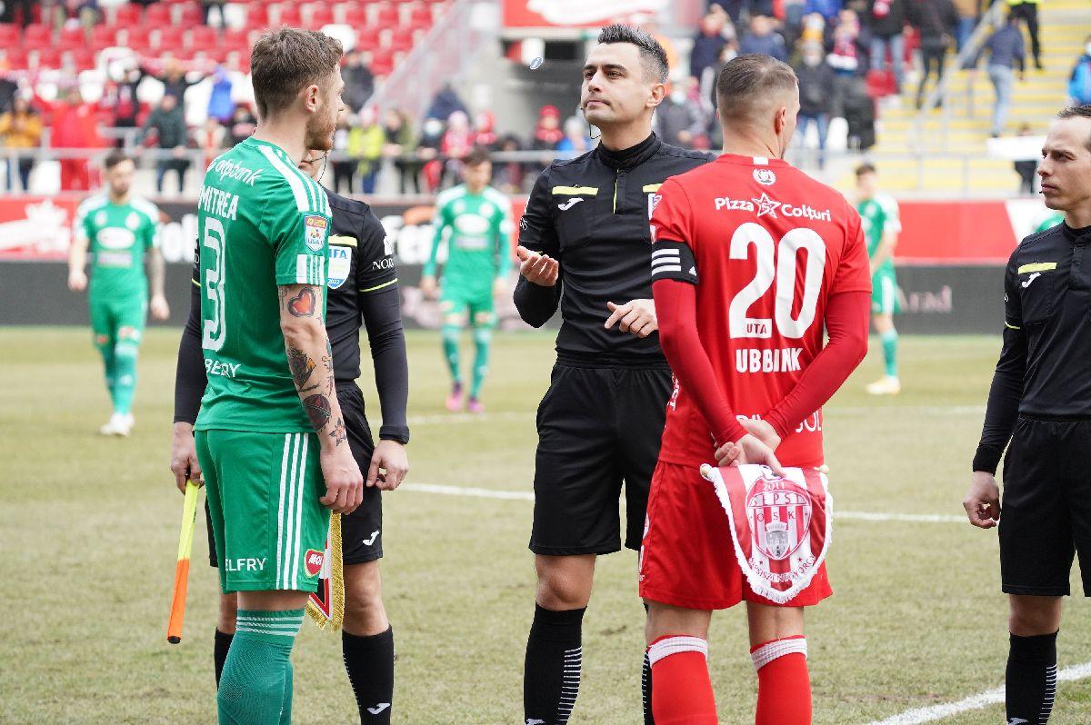 Au schimbat antrenorul, ghinionul a rămas același » UTA, altă ratare uriașă în Liga 1