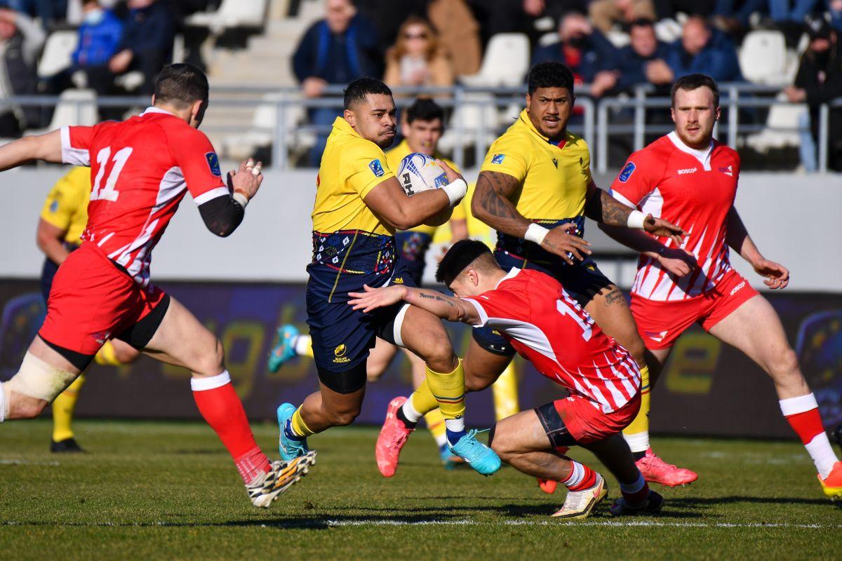 România - Rusia 34-25. Victorie pe „Arcul de Triumf” pentru „stejari”, la primul meci din Rugby Europe Championship