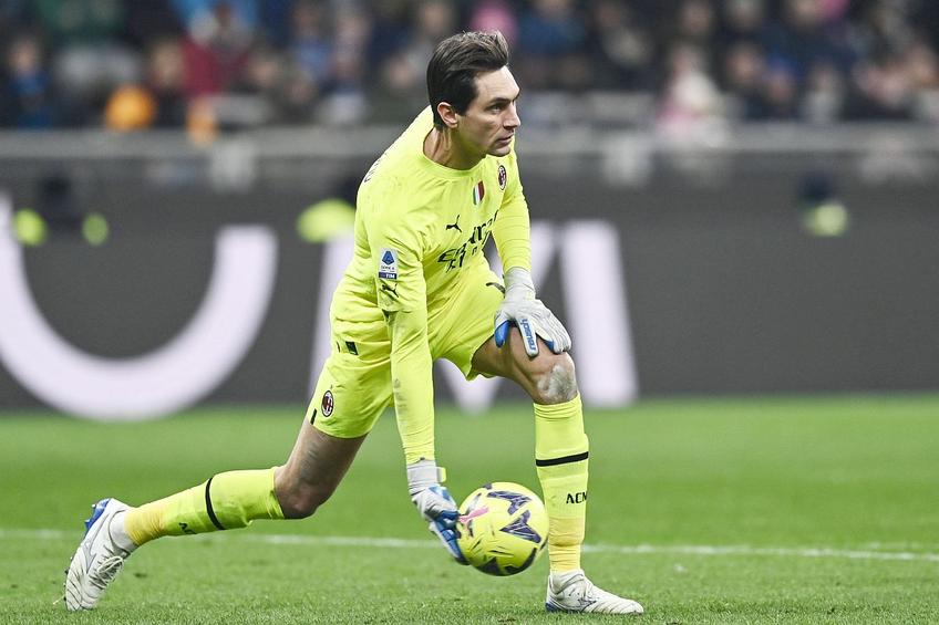 Ciprian Tătărușanu, în Inter - AC Milan 1-0 // foto: Imago Images
