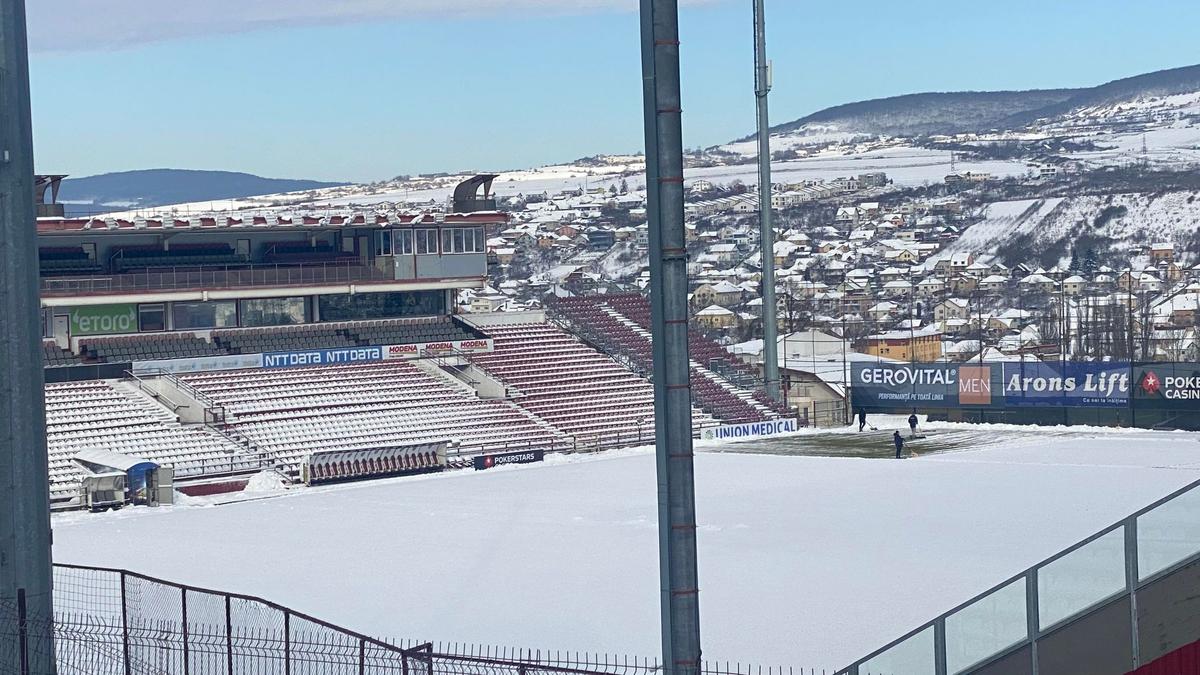 Gazon CFR Cluj 5 februarie