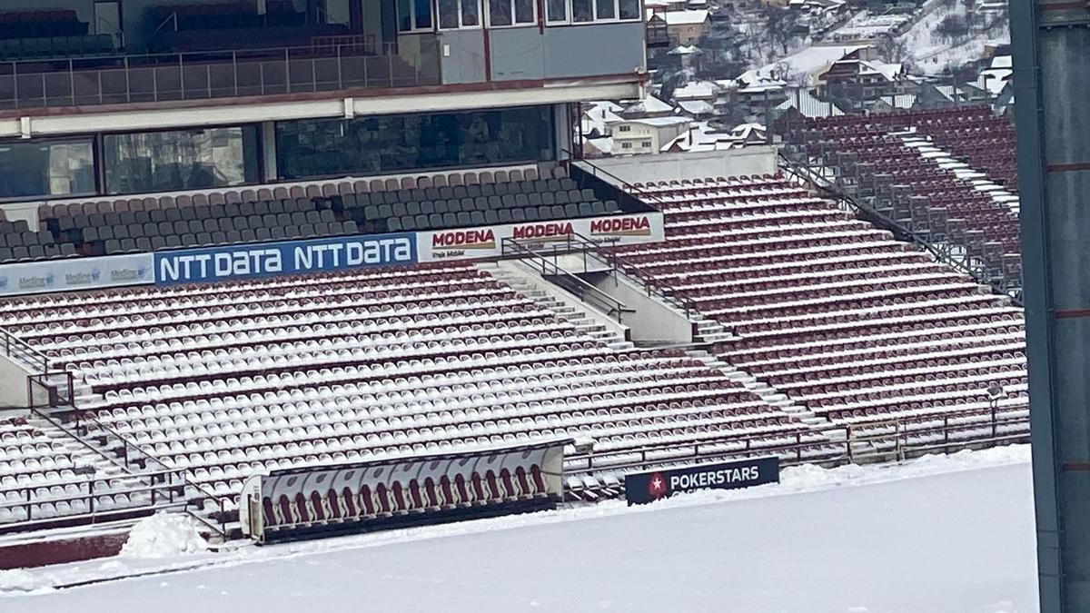 Gazon CFR Cluj 5 februarie