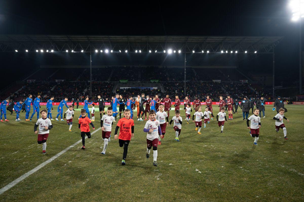 Atmosferă CFR Cluj - FCSB, 5 februarie 2023
