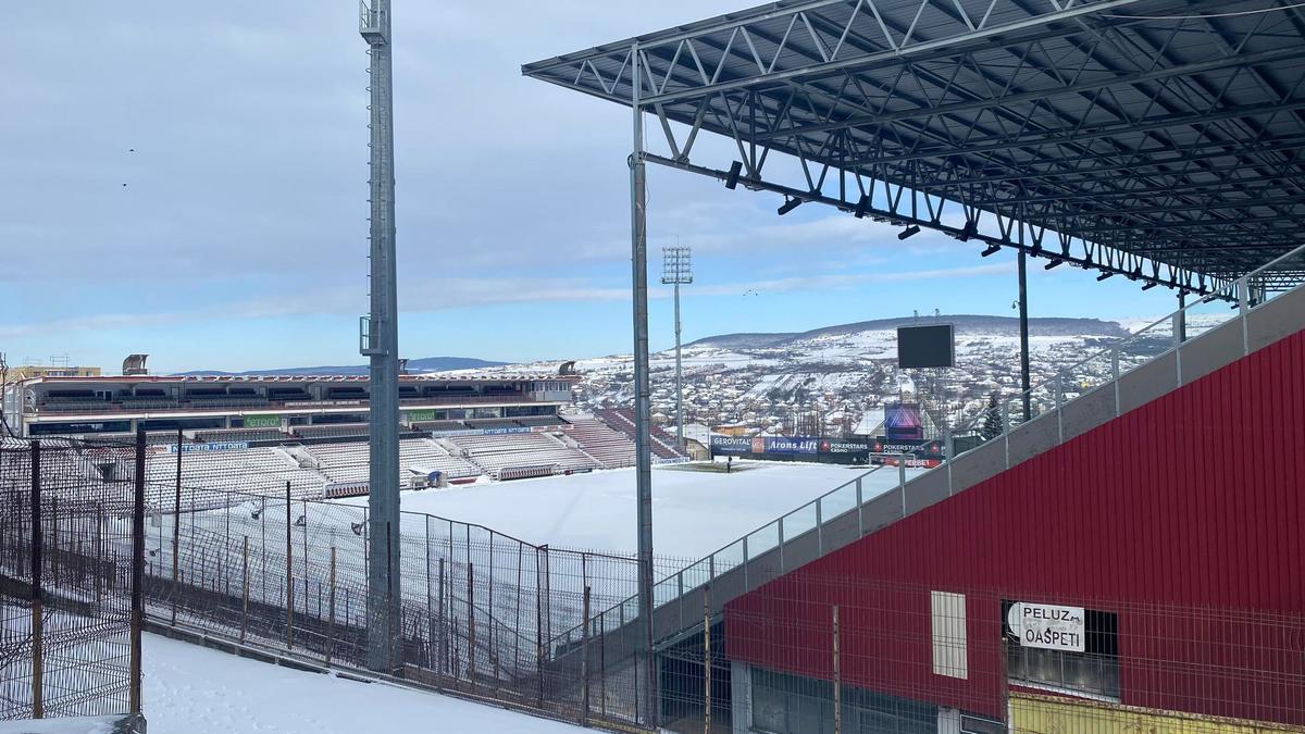 Gazon CFR Cluj 5 februarie