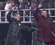 Casian Mazilu (15 ani), fiul lui Ionuț Mazilu (40 de ani), a fost prezent la Rapid - FC Voluntari 4-1 și a înjurat Steaua alături de galeria alb-vișiniilor.