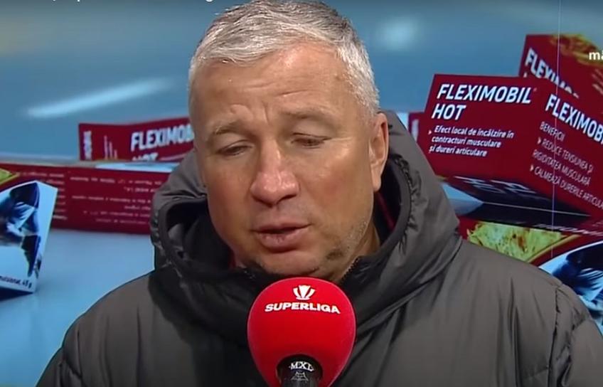 FCSB s-a impus cu 1-0 pe terenul campioanei CFR Cluj. Dan Petrescu, antrenorul campioanei, a avut un discurs surprinzător de calm după eșec.