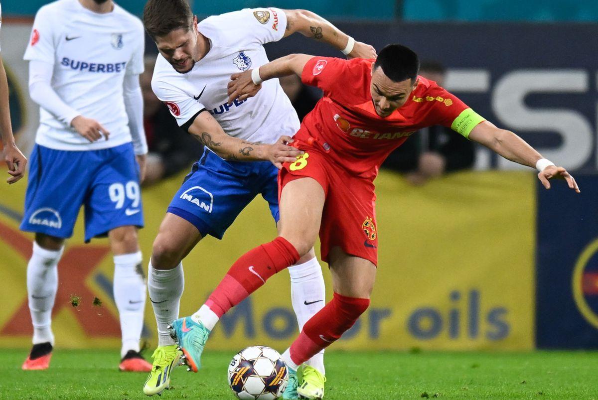 Adrian Șut, suspendat » Jucătorul crucial de la FCSB ratează un meci tare